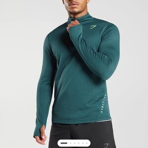 Gymshark Winter Teal Sport 1/4 Zip